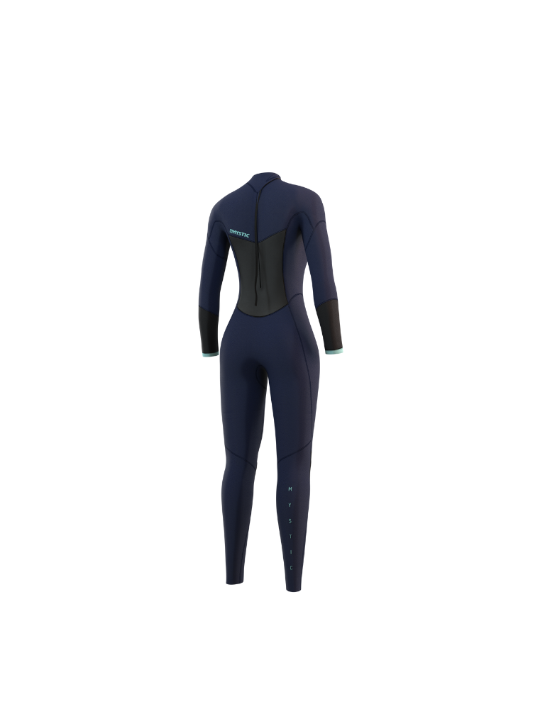 BRAND FULLSUIT 3.2 MM BZIP FLATLOCK MUJER